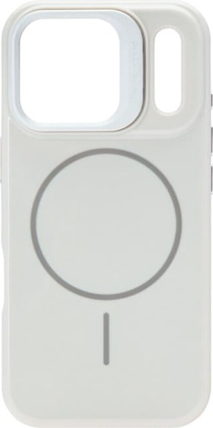 Flip Stand Case Mobildeksel for iPhone 17 Pro Hvit