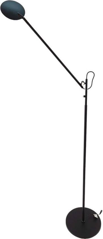 Orbit gulvlampe 7W 2700 Kelvin - Dimbar - Svart