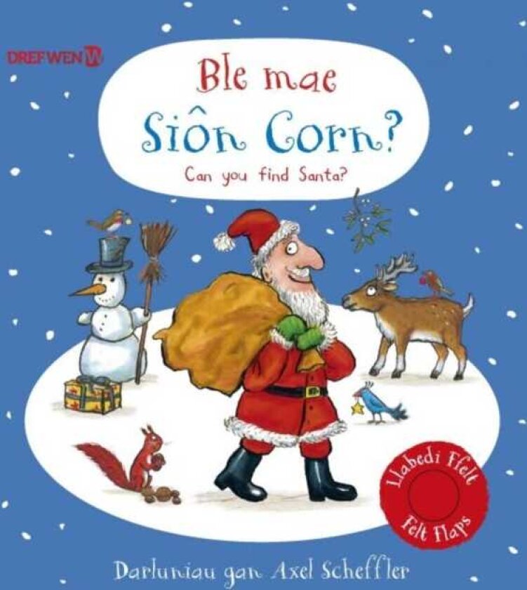 Ble mae Sion Corn? / Can you find Santa? Can you find Santa?