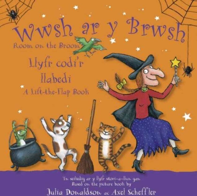 Wwsh ar y Brwsh Llyfr codi'r llabedi / Room on the Broom A lifttheflap book Room on the Broom A lifttheflap book