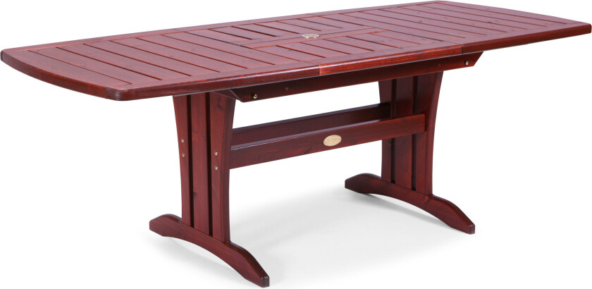 Bord 90x150/210 cm Furu - Mahognilasert