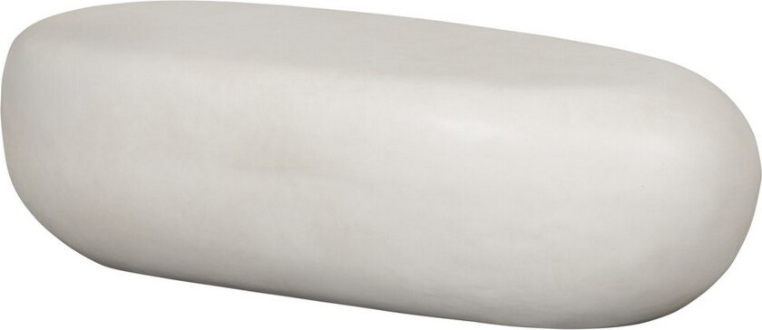 Kaffebord Pebble - Hvit, 28x100x43 cm