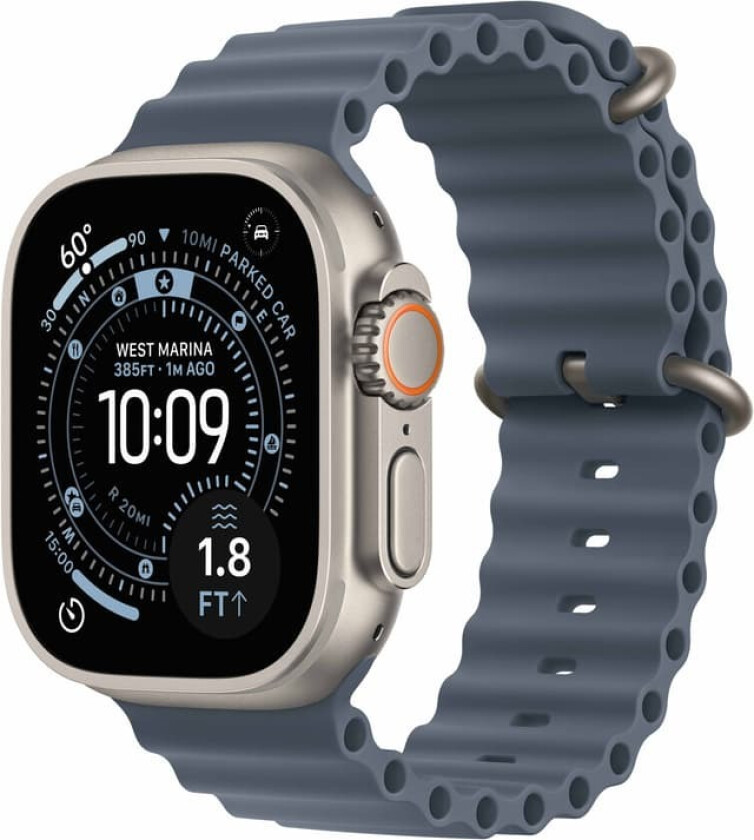 Watch Ultra 3 49mm (Natural Titanium/Anchor Blue Ocean Band)