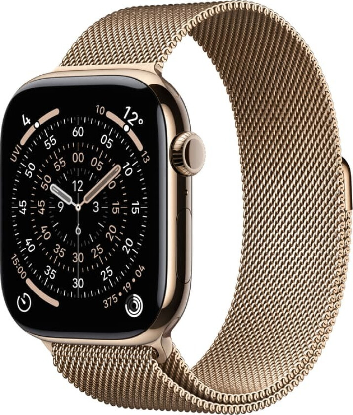 Watch Series 11 46mm GPS + LTE (Gold Titanium/Gold Milanese Loop) M/L