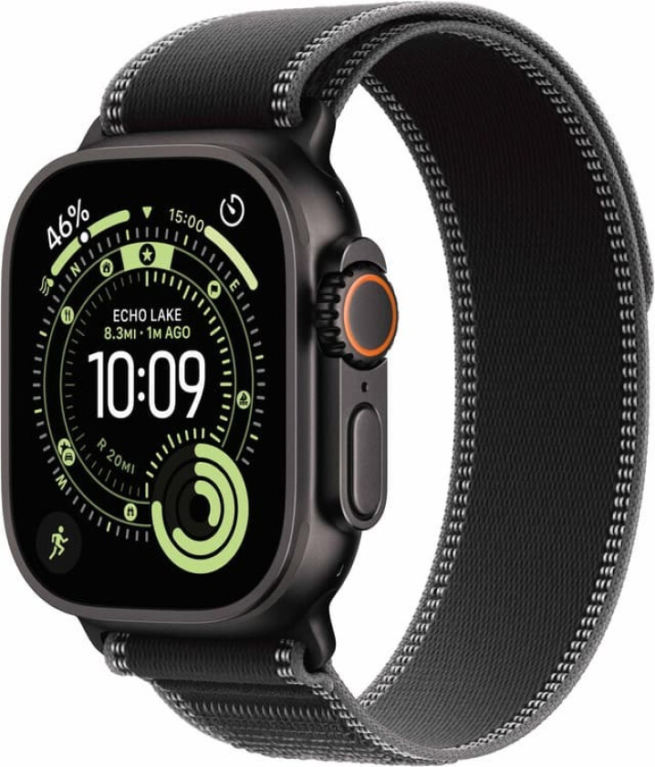 Watch Ultra 3 49mm (Black Titanium/Black/Charcoal Trail Loop) M/L