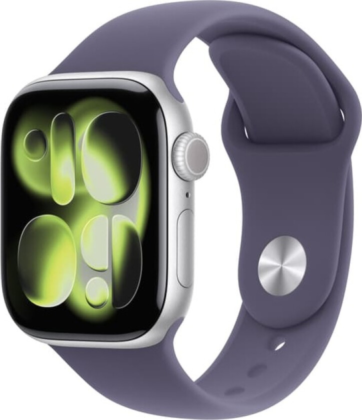 Watch Series 11 42mm GPS + LTE (Silver Aluminium/Purple Fog Sport Band) S/M