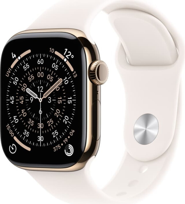 Watch Series 11 42mm GPS + LTE (Gold Titanium/Light Blush Sport Band) M/L