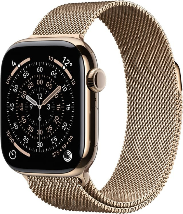Watch Series 11 42mm GPS + LTE (Gold Titanium/Gold Milanese Loop) S/M