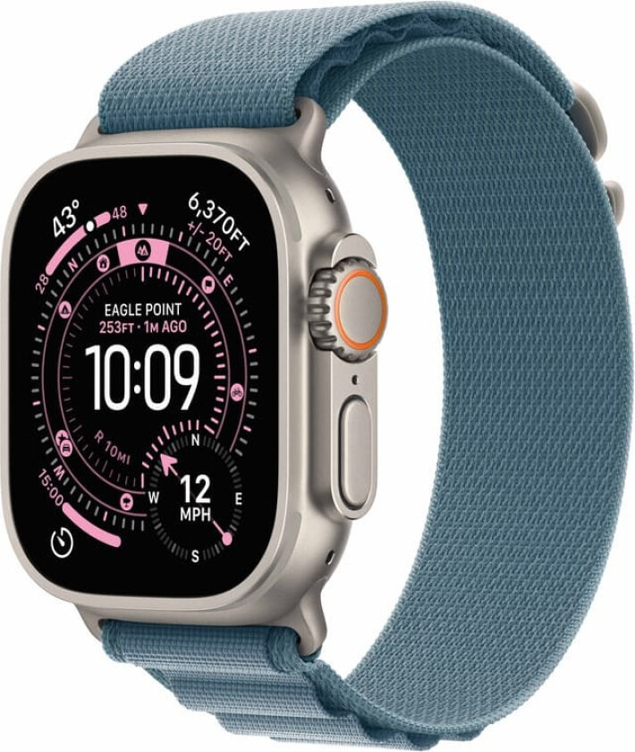 Watch Ultra 3 49mm (Natural Titanium/Light Blue Alpine Loop) L