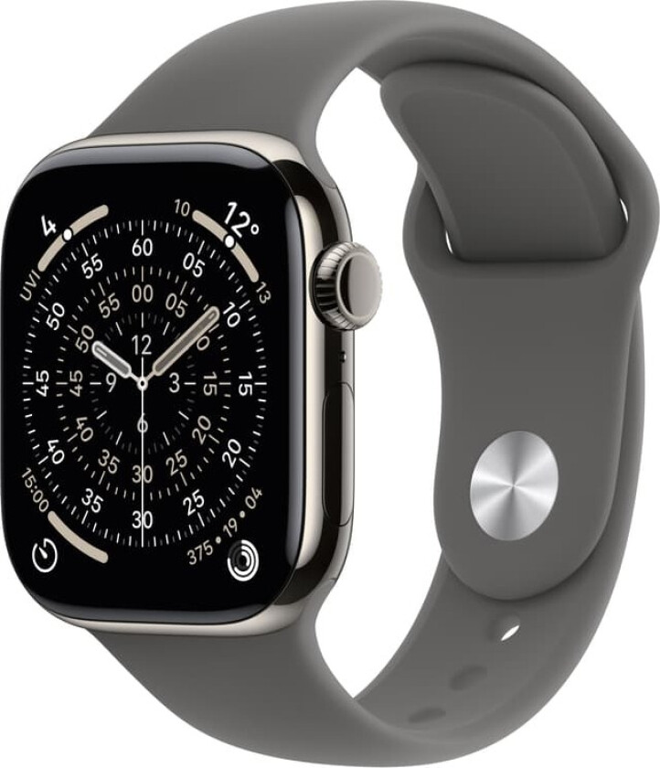 Watch Series 11 42mm GPS + LTE (Natural Titanium/Stone Gray Sport Band) M/L
