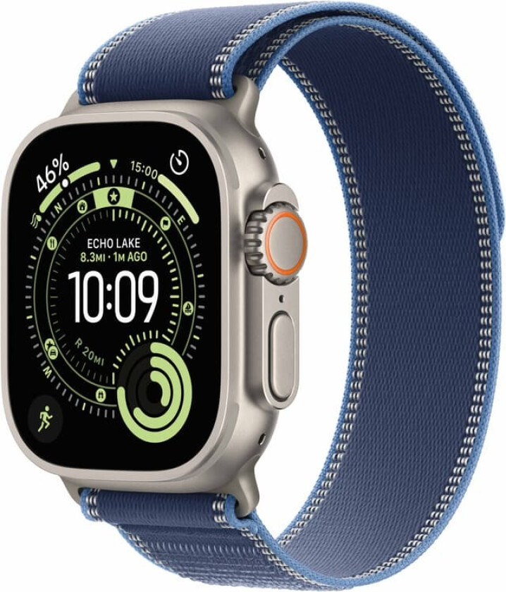Watch Ultra 3 49mm (Natural Titanium/Blue/Bright Blue Trail Loop) M/L
