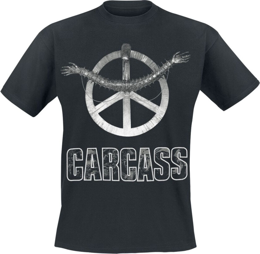 T-skjorte - Heartwork - S til XXL - Herrer - svart