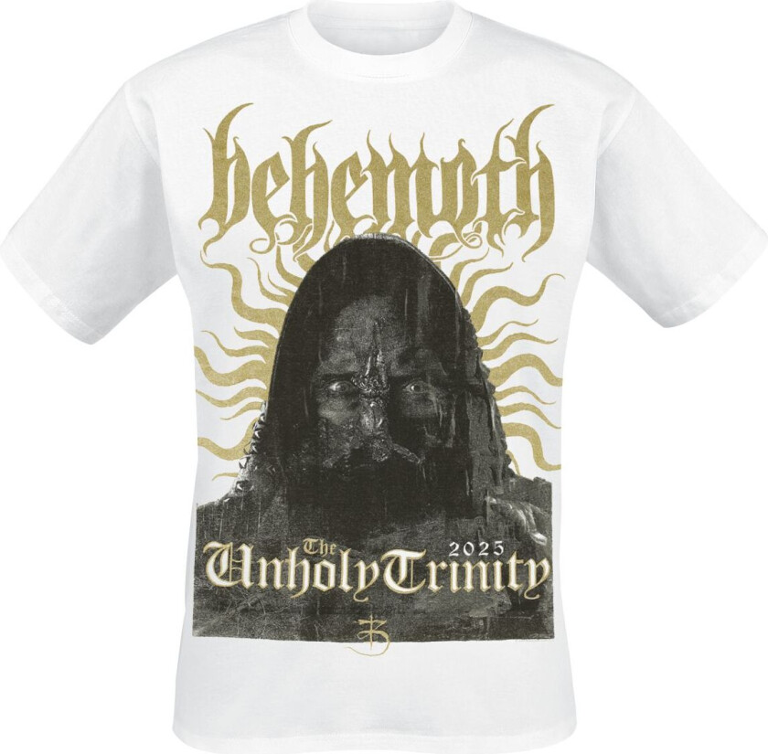 T-skjorte - The Unholy Trinity - The Unholy Trinity Tour 2025 - S til XXL - Herrer - svart