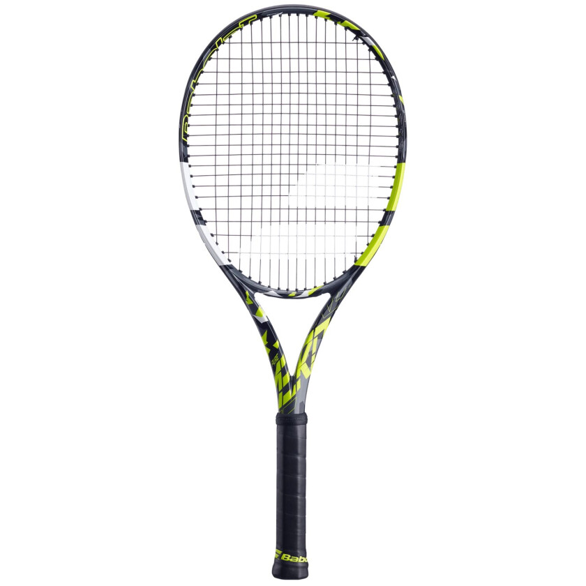 Pure Aero, tennisracket for konkurransespillere, unisex Grey Yellow White