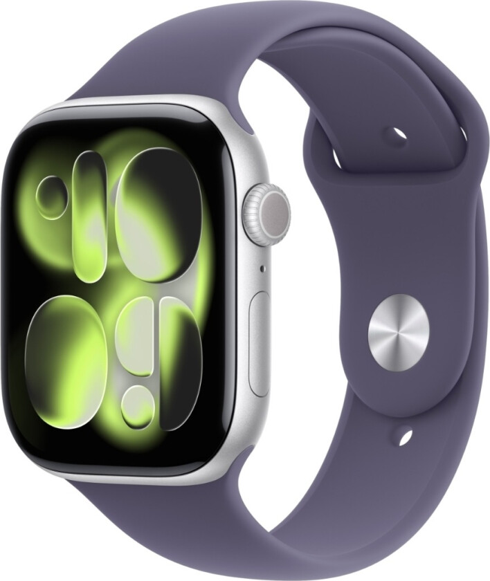 Watch Series 11 46mm GPS (Silver Aluminium/Purple Fog Sport Band) M/L