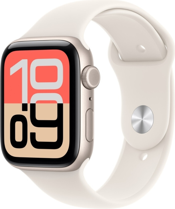 Watch SE 3 44mm GPS + LTE (Starlight Aluminium/Starlight Sport Band) S/M