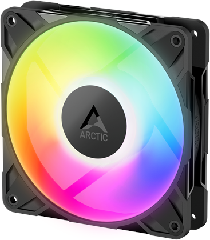 P12 Pro A-RGB - 3 Pack - Kabinettvifte - 120mm - Svart