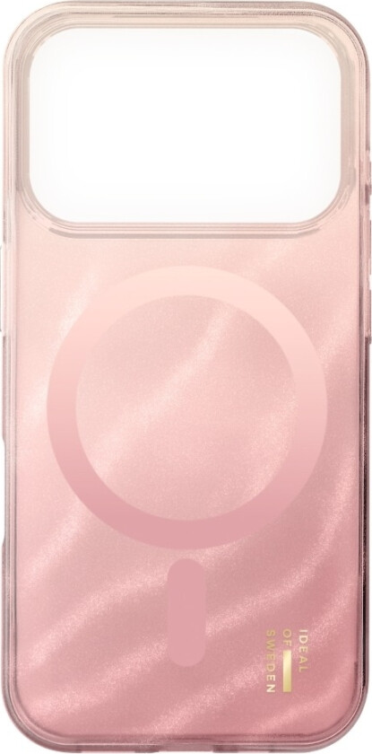iPhone 17 Pro Max Clear deksel MagSafe, Rose Blush