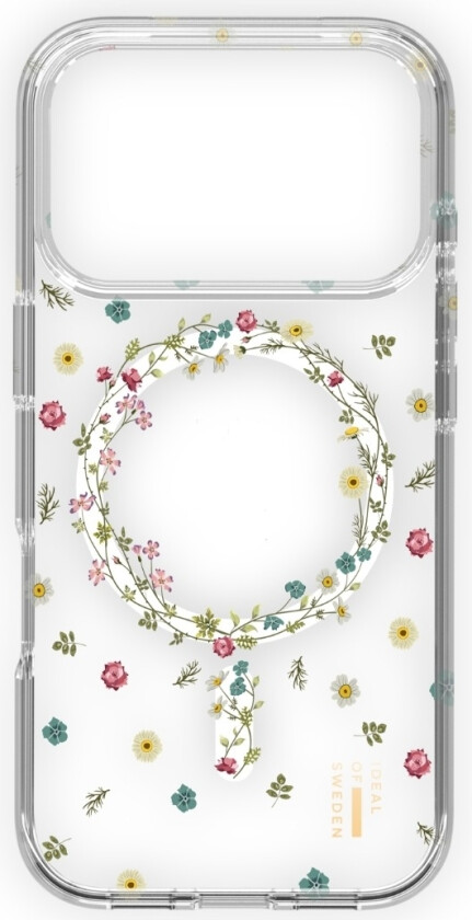iPhone 17 Pro Clear deksel MagSafe, Petite Floral