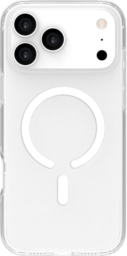 iPhone 17 Pro Max magnetisk deksel, gjennomsiktig