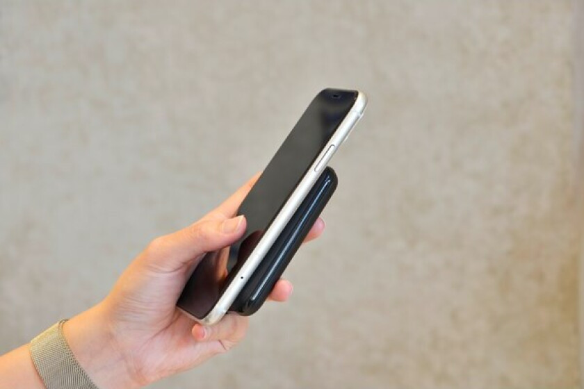 15W Magnetic Wireless Power Bank. Black Nødlader