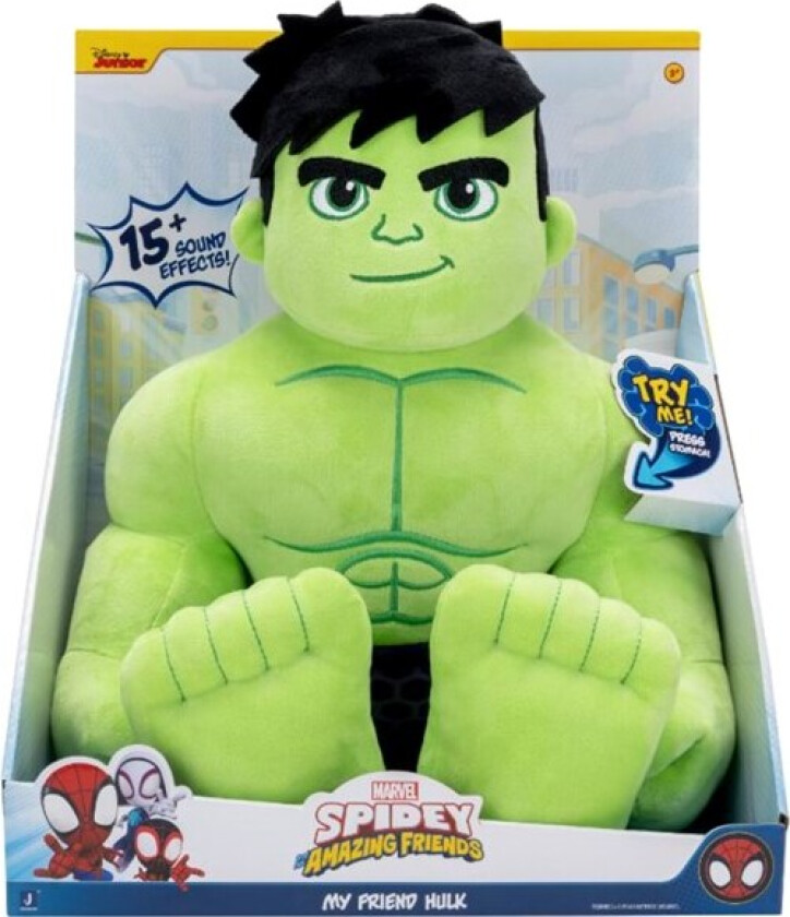 Bilde av SPIDEY MY FRIEND HULK FEATURE PLUSH