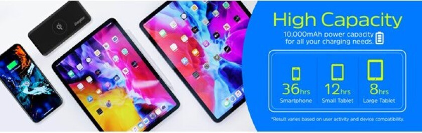 20W Wireless Fast Charging Power Bank. B Nødlader