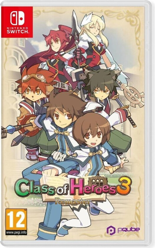Class of Heroes 3: Remaster - Nintendo Switch - RPG