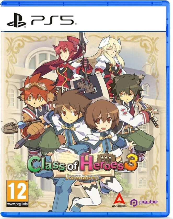Class of Heroes 3: Remaster - Sony PlayStation 5 - RPG