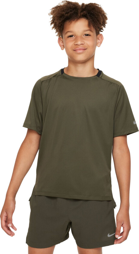 Dri-Fit Multi Tech T-Shirt Junior Cargo Khaki/Black M (10-12)