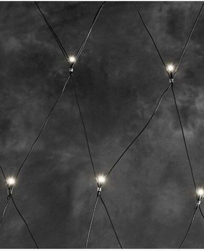 System 24 107 LED nett Sort myk kabel