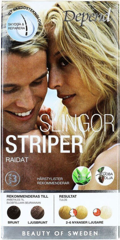 Striping Kit Dark Brown to Light Brown
