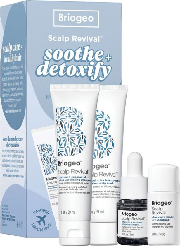 Scalp Revival™ Soothe + Detoxify Hair Care Minis