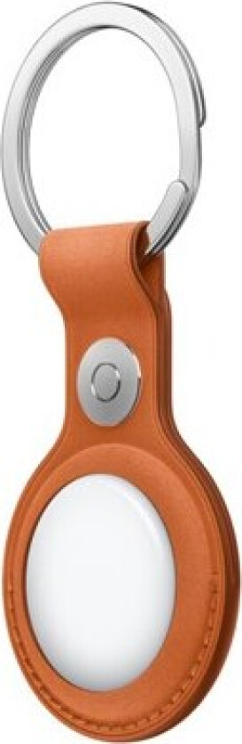 AirTag FineWoven Key Ring - Fox Orange