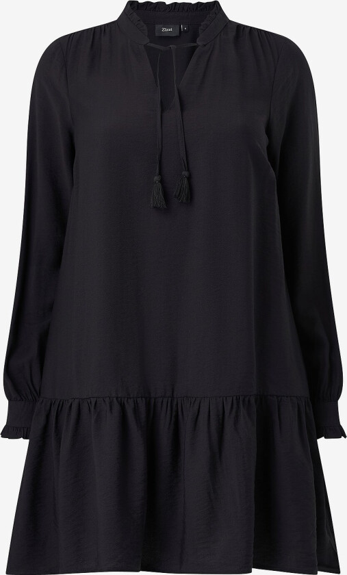 Kjole mKimma L/S Abk Dress - Svart