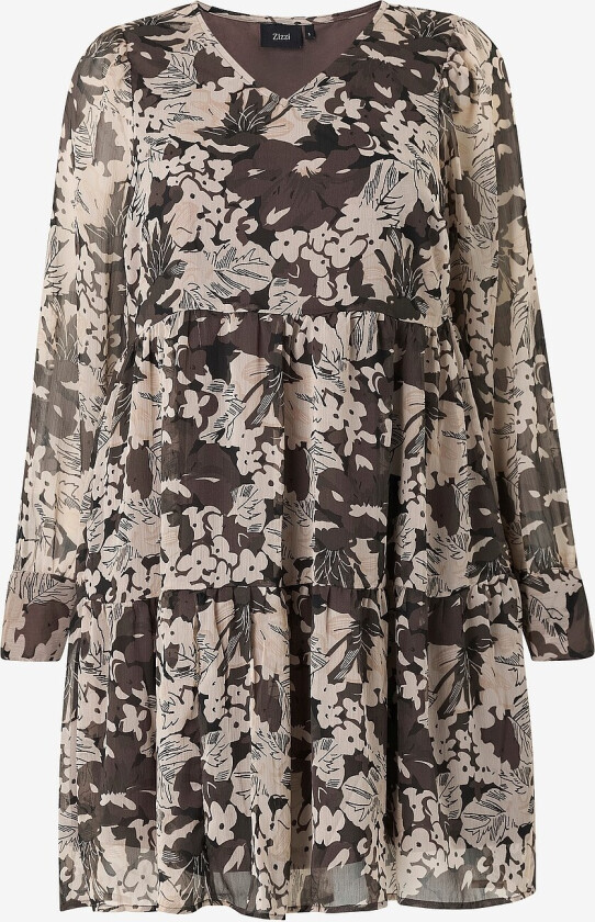 Kjole mKarina L/S Abk Dress - Svart