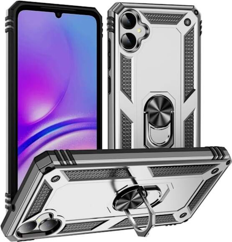 Bofink Combat Samsung Galaxy A05 deksel - Sølv/Grå