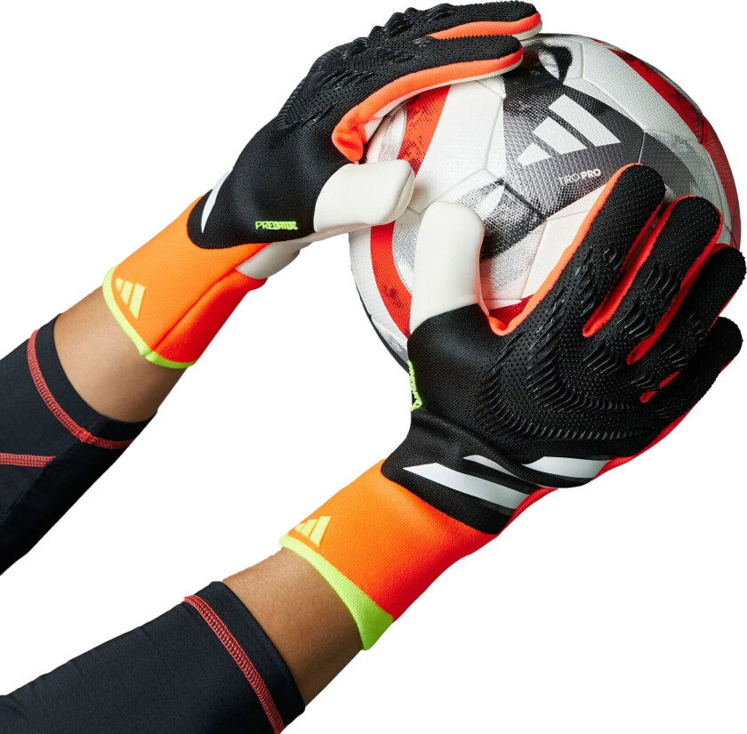 Bilde av Predator Pro Keeperhansker Black/Solar Red/Solar Yellow 7