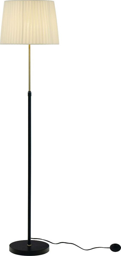 Gulvlampe Ezai, Svart