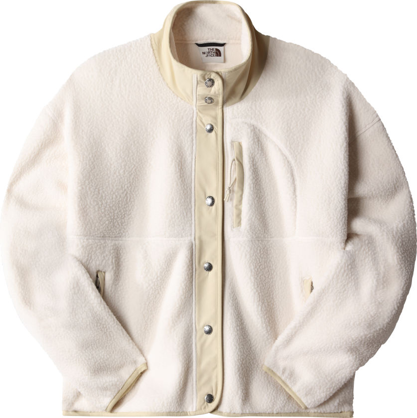 W CRAGMONT FLEECE JACKET GARDENIA WHITE-GRAVEL