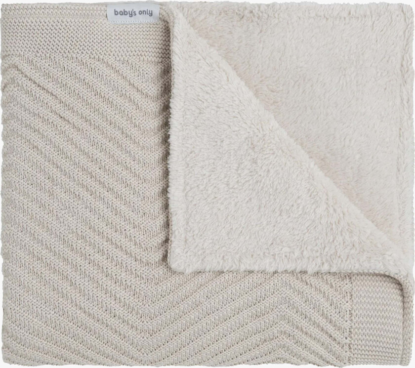 Bilde av Baby Crib Teppe Teddy Grace, Warm Linen - Tekstiler - Bomull,Akryl