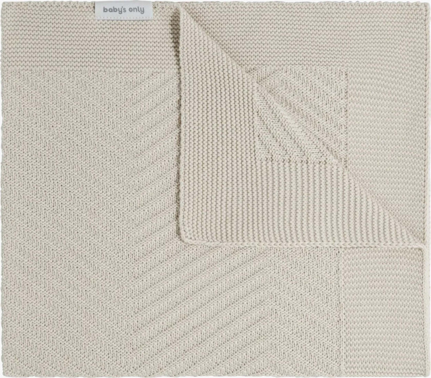 Bilde av Baby Crib Teppe Grace, Warm Linen - Tekstiler - Bomull,Akryl