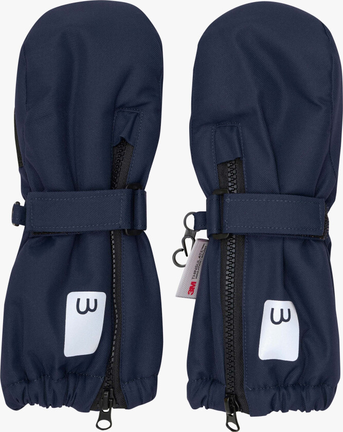 Mittens 6-12M Navy 6-12M