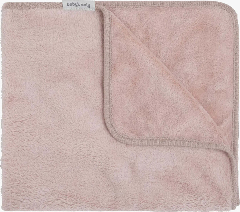 Bilde av Baby Crib Teppe Cozy, Old Pink - Tekstiler - Bomull,Polyester