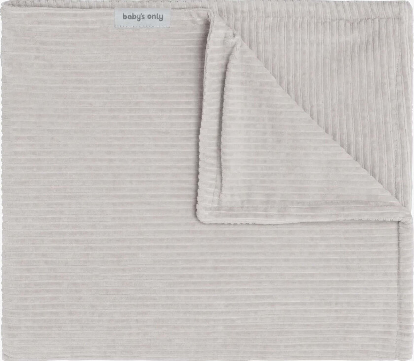 Baby Crib Teppe Sense, Pebble Grey - Tekstiler - Bomull,Polyester