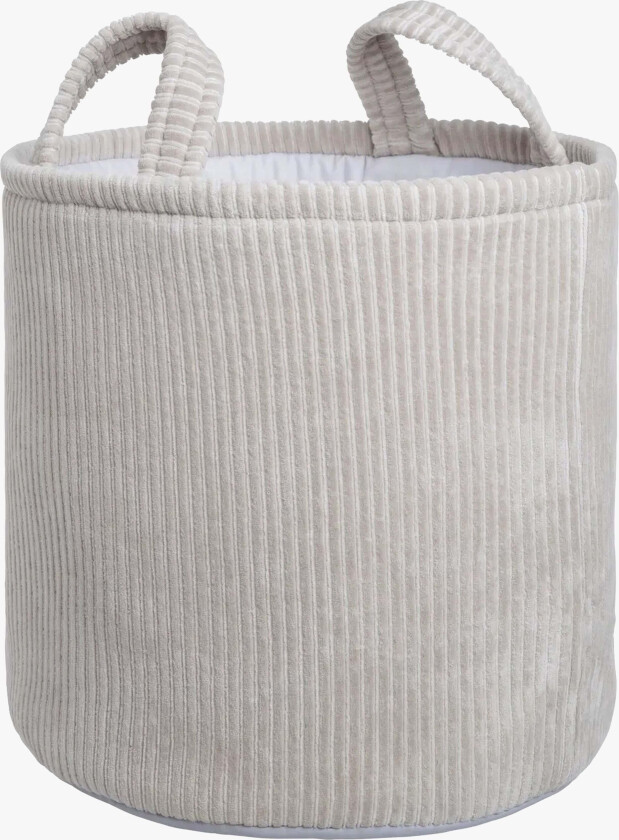 Oppbevaringskurv Sense 38cm, Pebble Grey - Kurver - Bomull,Polyester