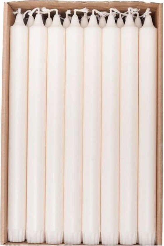EKO Kronelys 2,2x28 cm offwhite