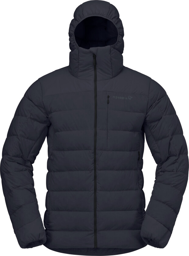 Men's Femund Down700 Zip Hood Caviar Black