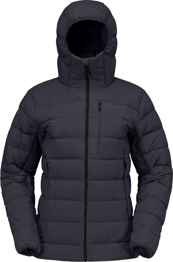 Women's Femund Down700 Zip Hood Caviar Black