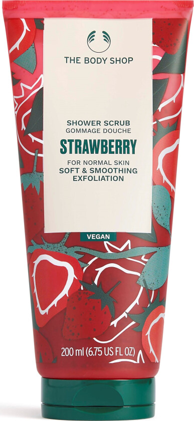 Strawberry Shower Scrub 200 ml